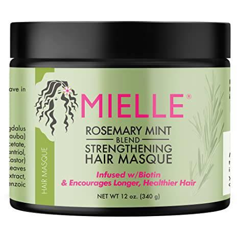 Mielle Organics Rosemary Mint Strengthening Hair Masque - 12oz - African Beauty Online