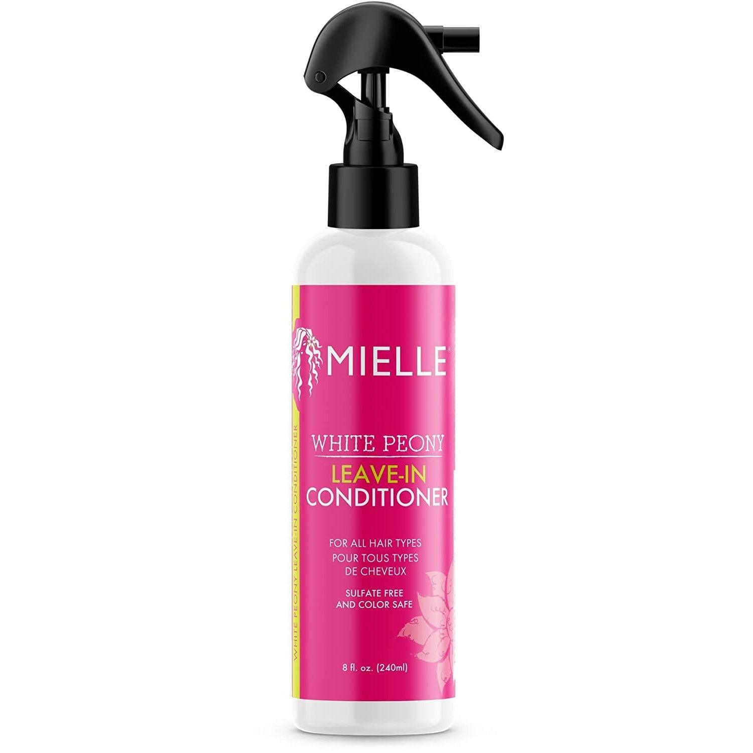 Mielle Organics White Peony Sulfate-Free Leave-In Conditioner, Color Safe, 8 Ounces - African Beauty Online