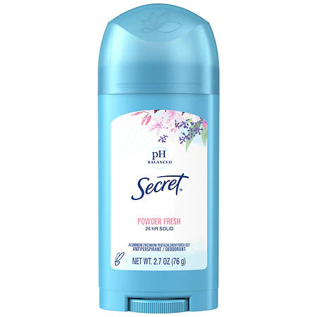 Secret (Powder Fresh) Solid Deodorant 2.7oz