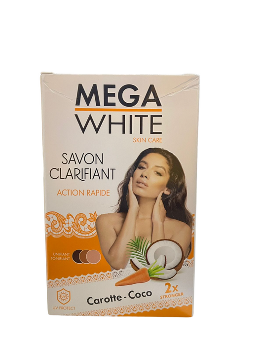 Mega White Rapid Action Clarifying Soap 190g