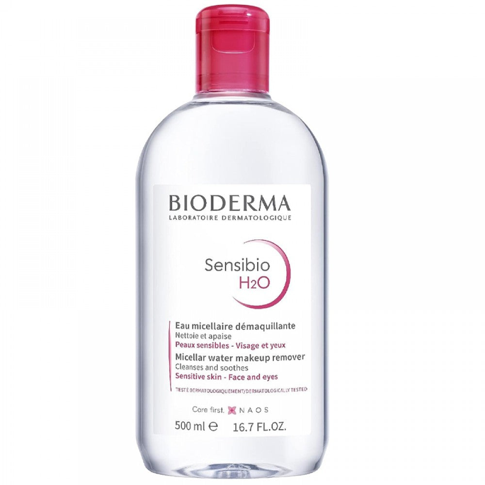 Bioderma Sensibio H2O Micellar Water Makeup Remover 500ml