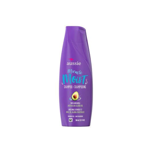 Aussie-Miracle-Moist-Shampoo-12-1-أونت مع Avocado-Jojoba-Oil-360ml-2-Pack