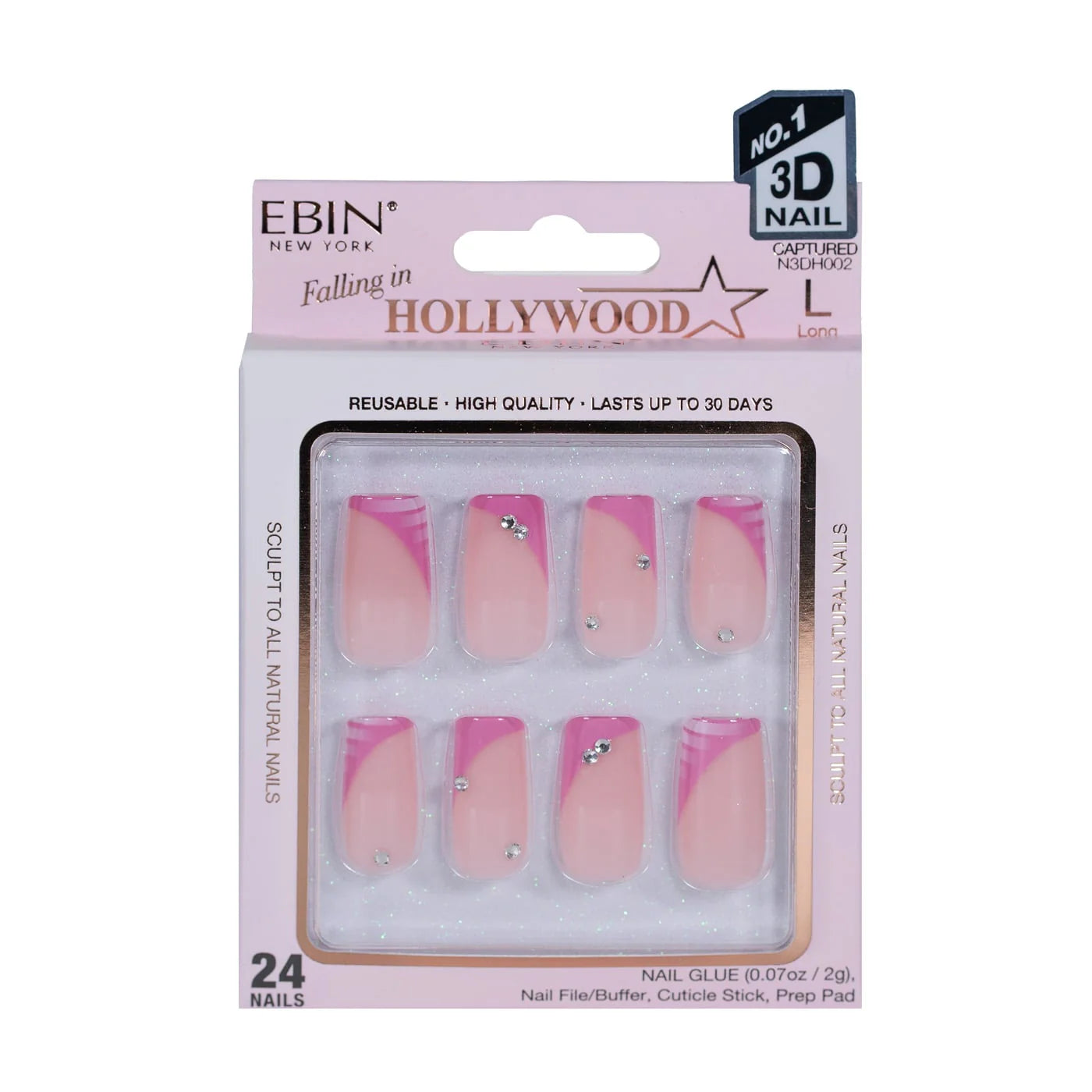 Ebin Hollywood Captured (L) Natural Nails