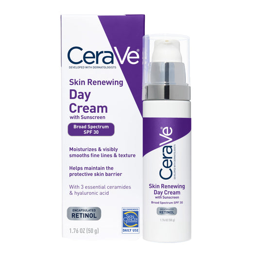 CeraVe Skin Renewing Day Cream With SPF30 1.7oz