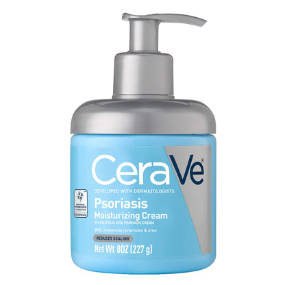 CeraVe Moisturizing Cream For Psoriasis Treatment, 8 Oz