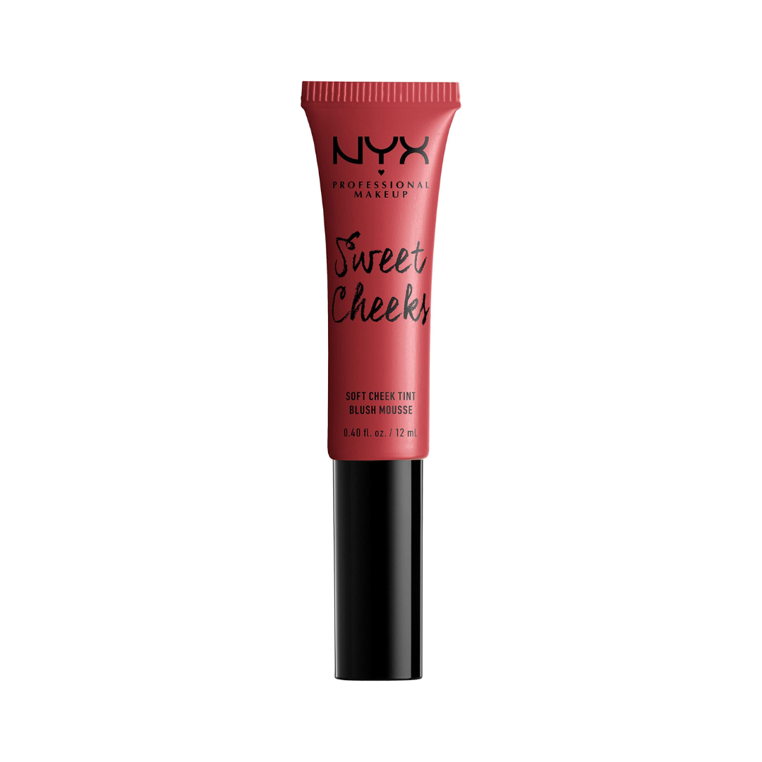 NYX Professional Makeup Sweet Cheeks Soft Cheek Tint, Cream Blush - Coralicious 12ml