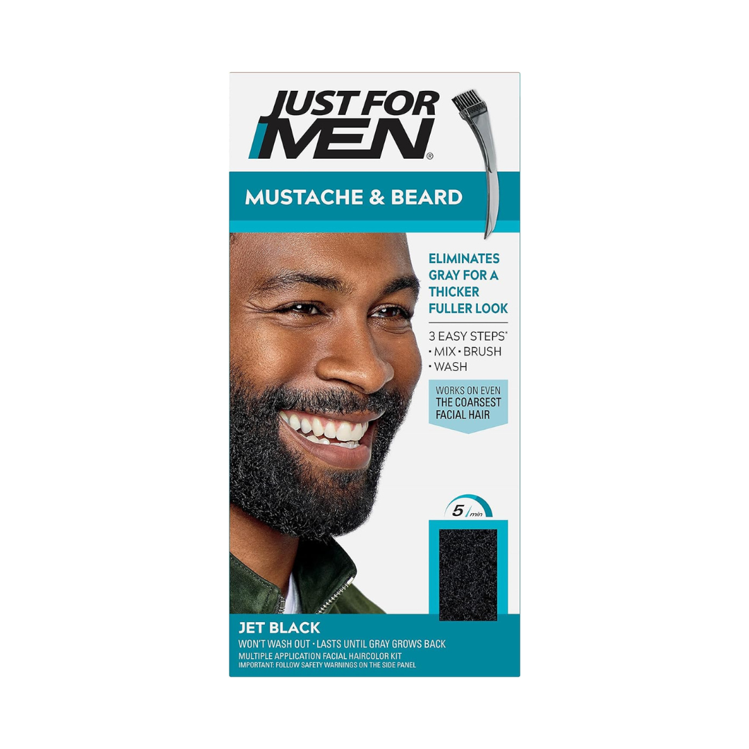 Just For Men Mustache & Beard, jet black (M-60)