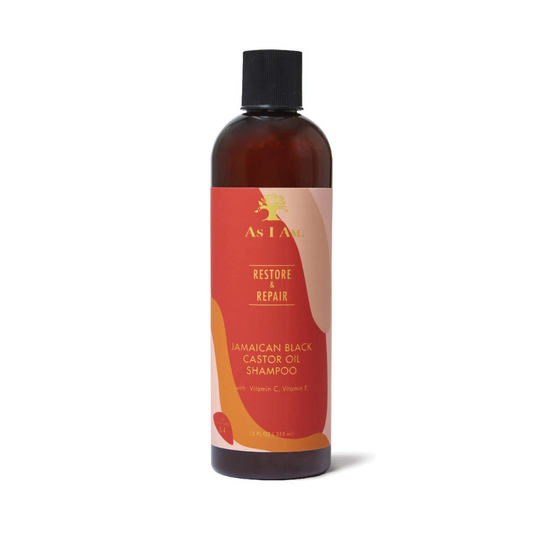 As I Am Jamaican Black Castor Oil Shampoo, 12 Oz.