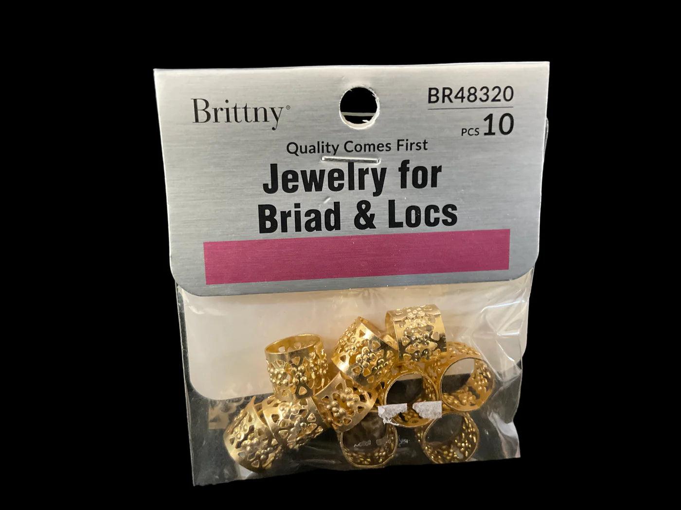 Brittny Jewelry Braids and Locks (Gold ) - USA Beauty
