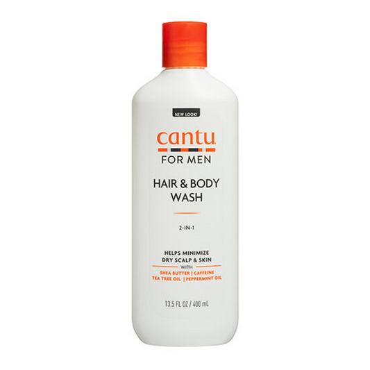 Cantu-Shea-Butter-Mens-Collection-Hair and Body-Wash-13-5Oz-400Ml