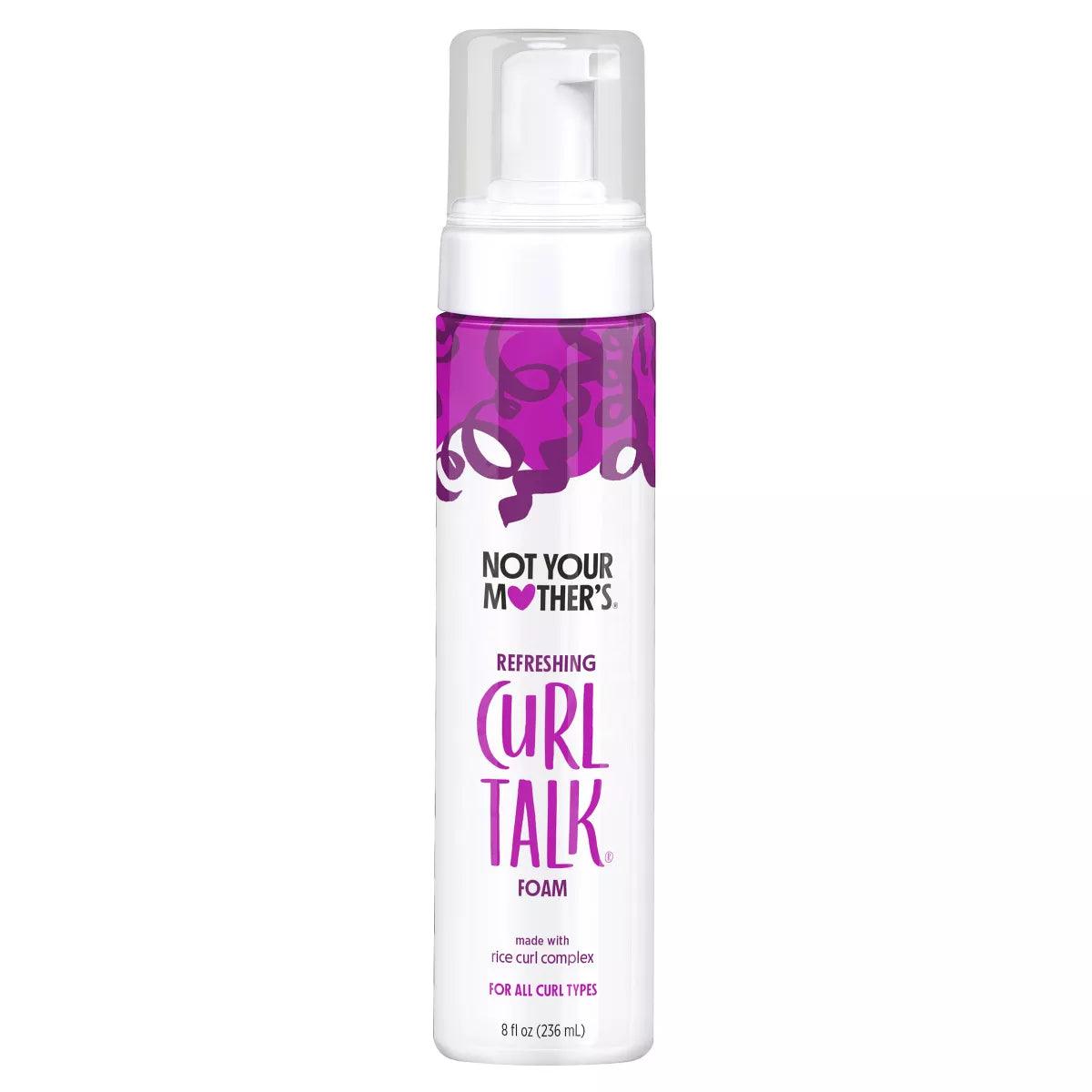 Not Your Mother's Curl Talk Refreshing Curl Foam - 8 fl oz - USA Beauty