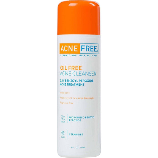 Acne  Free Oil Free Acne Cleanser 8oz - African Beauty Online