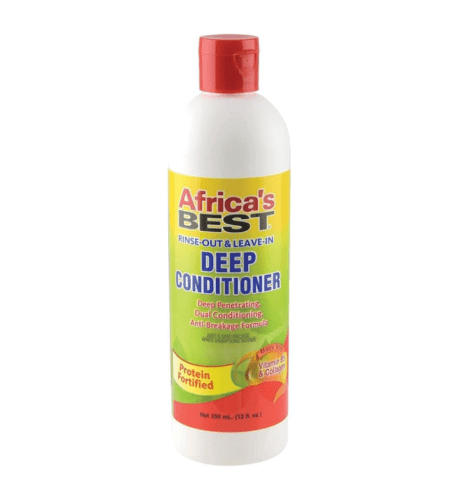 Africa Best deep conditioner/ leave in conditioner afro hair care 12oz - African Beauty Online