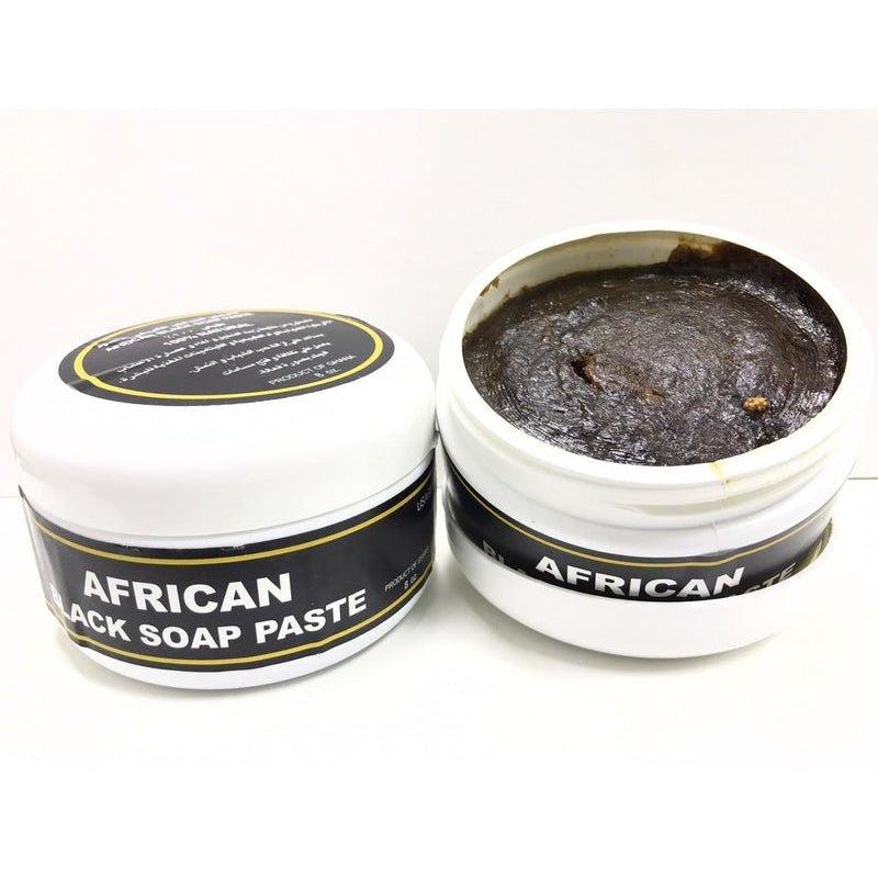 African-Black-Soap-Paste-8Oz - African Beauty Online