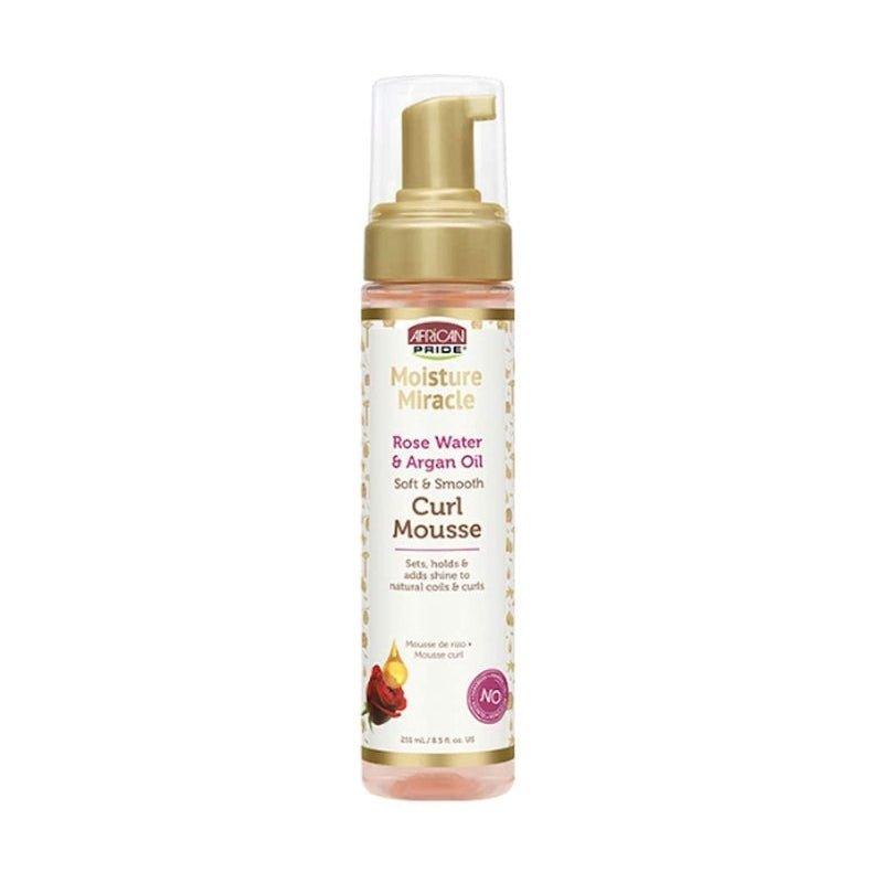 African-Pride-Moisture-Miracle-Soft-Smooth-Curl-Mousse-8-5Oz-Rose-Water-And-Organ-Oil - African Beauty Online