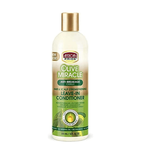 African-Pride-Olive-Miracle-Anti-Breakage-Leave-In-Conditioner-12Oz-355Ml - African Beauty Online