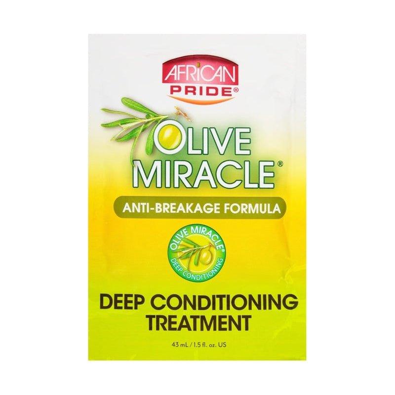 African-Pride-Olive-Miracle-Deep-Conditioning-Treatment-1-5Oz-43Ml - African Beauty Online