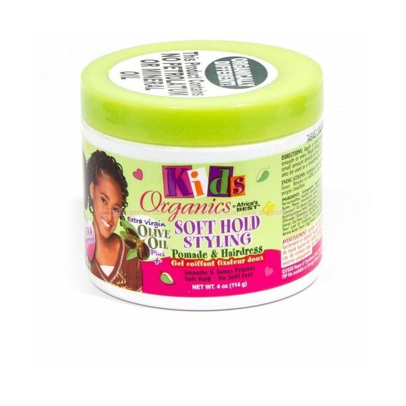 Africas-Best-Kids-Organics-Soft-Hold-Styling-Pomade-Hairdress-4Oz-114G - African Beauty Online