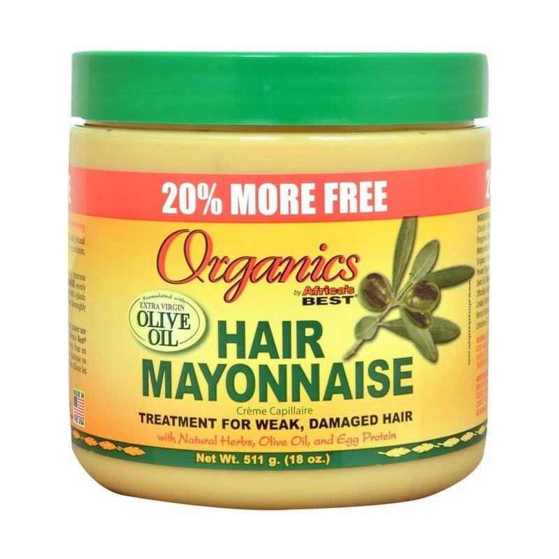 Africas-Best-Organics-Olive-Oil-Hair-Mayonnaise-18Oz-511G - African Beauty Online