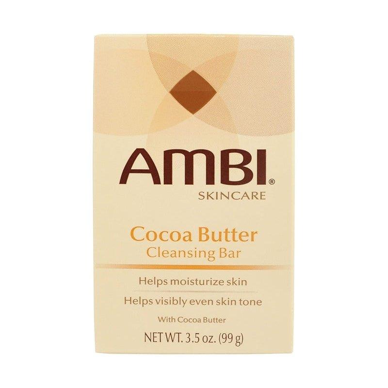 Ambi-Skin-Care-Cocoa-Butter-Cleansing-Bar-3-5Oz - African Beauty Online