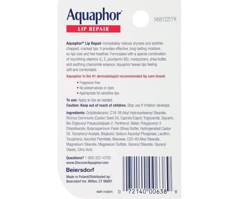 Aquaphor-Lip-Repair-Ointment-Long-Lasting-Moisture-To-Soothe-Dry-Chapped-Lips-35-Fl-Oz-Tube - African Beauty Online