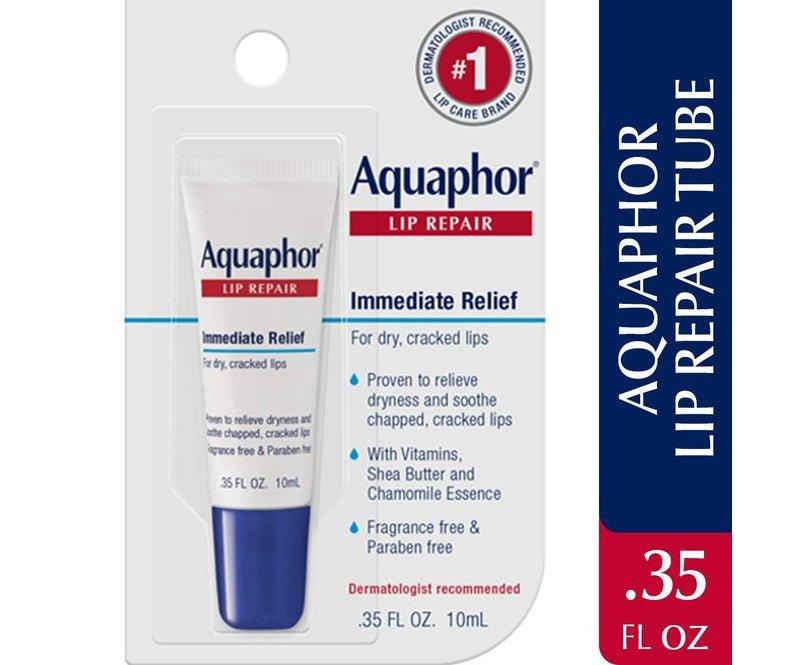 Aquaphor-Lip-Repair-Ointment-Long-Lasting-Moisture-To-Soothe-Dry-Chapped-Lips-35-Fl-Oz-Tube - African Beauty Online