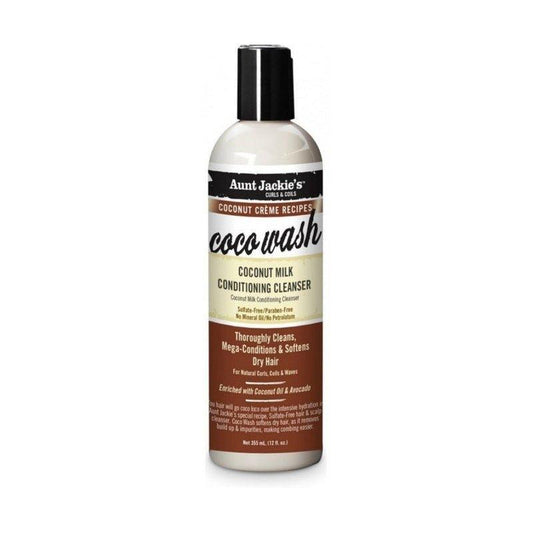 Aunt-Jackie-S-Curls-Coils-Coconut-Creme-Recipes-Coco-Wash-Coconut-Milk-Conditioning-Cleanser-12Oz-355Ml - African Beauty Online
