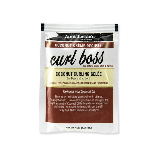 Aunt-Jackie-S-Curls-Coils-Coconut-Creme-Recipes-Curl-Boss-Coconut-Curling-Gelee-1-75Oz-50G - African Beauty Online