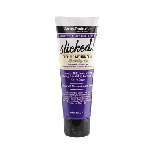 Aunt-Jackies-Grapeseed-Style-And-Shine-Recipes-Slicked-Flexible-Hair-Styling-Glue-Superior-Hold-4-Ounce - African Beauty Online