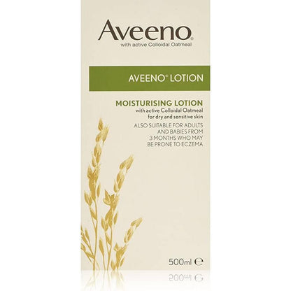 Aveeno Moisturizing Lotion with active Colloidal Oatmeal 500ML - African Beauty Online