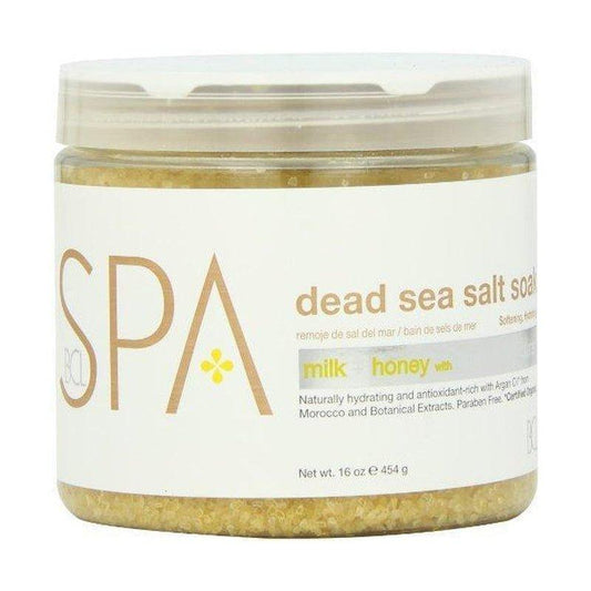 Bcl-Spa-Milk-Honey-With-White-Chocolate-Dead-Sea-Salt-Soak-16Oz - African Beauty Online