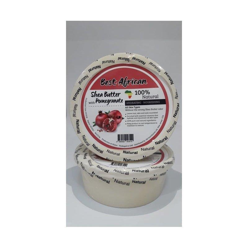 Best-African-100-Natural-Shea-Butter-With-Pomegranate-8Oz - African Beauty Online