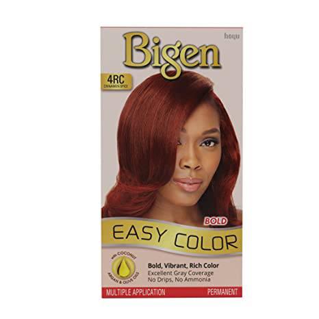 Bigen [4RC Cinnamon spice] permanent easy color 2.82oz - African Beauty Online