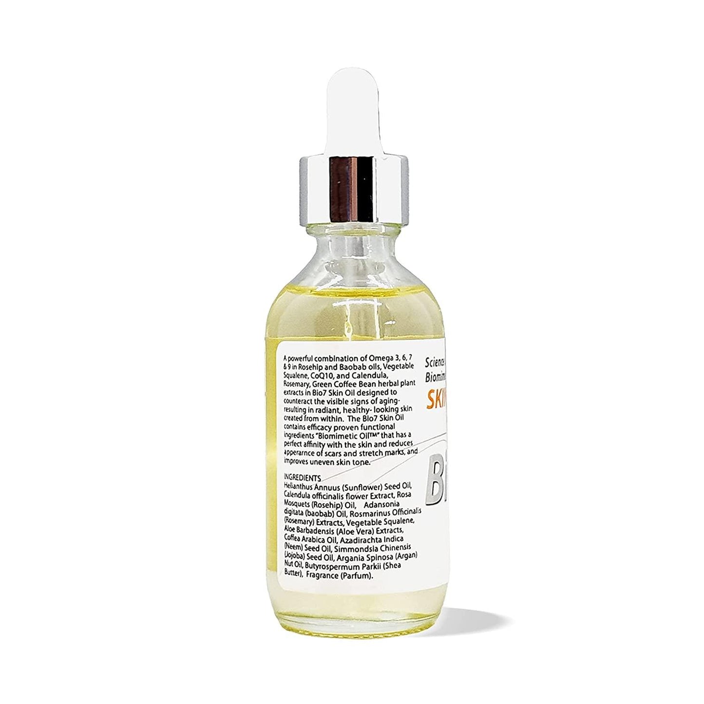 Bio7 skin oil science of nature: Biomimetic oil 2fl oz - African Beauty Online