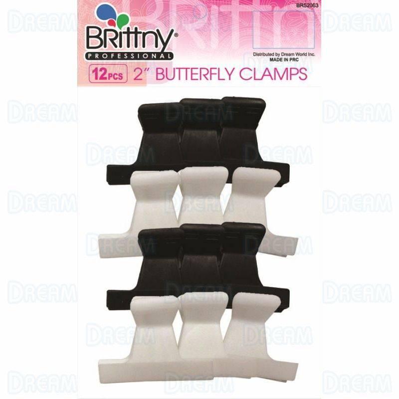 Br-Br52063-12Pcs-2-Butterfly-Clamps - African Beauty Online