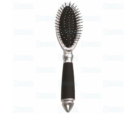 Brittny-Silver-Metallic-Cushion-Oval-Brush - African Beauty Online