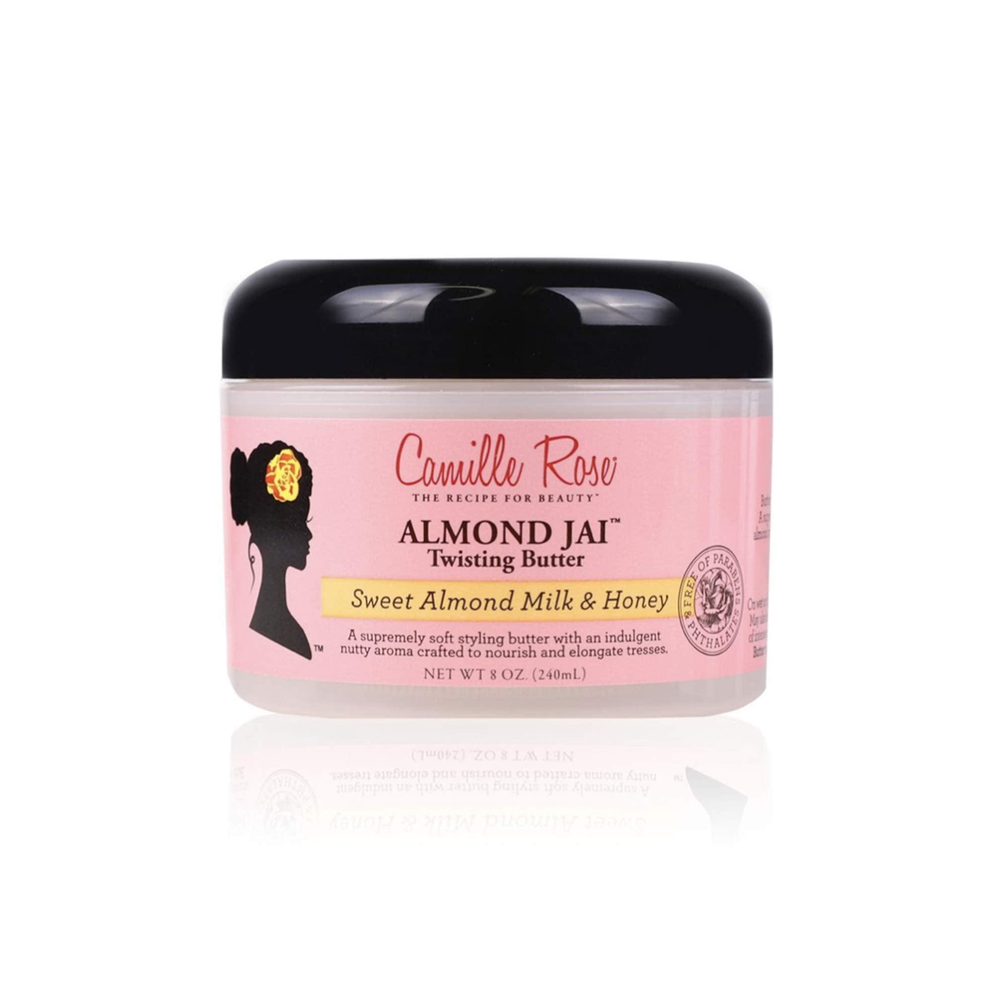 Camille Rose Almond Jai Twisting Butter, 8 fl oz 8 Fl Oz (Pack of 1) - African Beauty Online