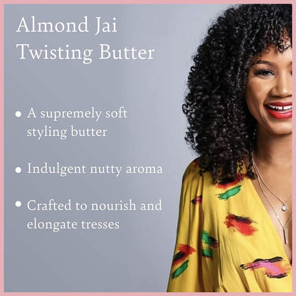 Camille Rose Almond Jai Twisting Butter, 8 fl oz 8 Fl Oz (Pack of 1) - African Beauty Online