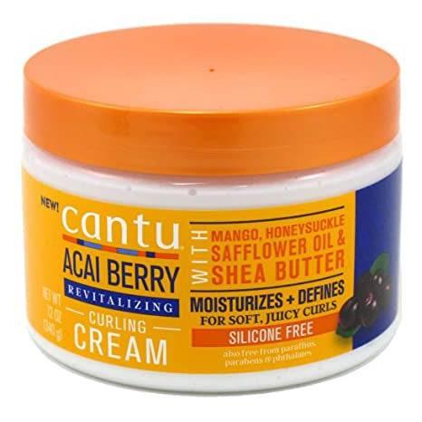 Cantu Acai Berry Curling  Cream 12oz - African Beauty Online