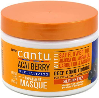 Cantu Acai Berry Treatment Masque 12oz - African Beauty Online