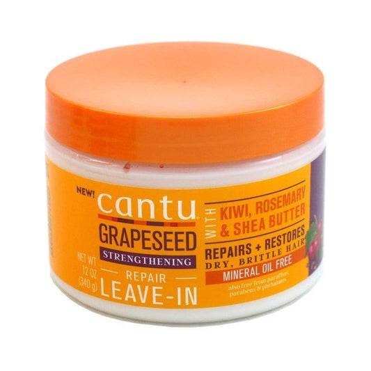 Cantu-Grapeseed-Leave-In-Repair-Cream-12-Ounce-Jar - African Beauty Online