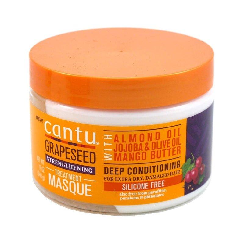 Cantu-Grapeseed-Treatment-Masque-12-Ounce-Jar - African Beauty Online