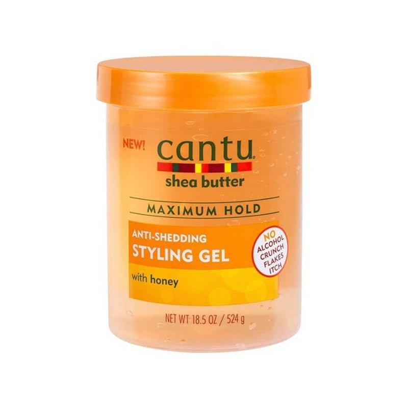 Cantu Shea Butter Anti-Shedding Styling Gel With Honey, 18.5oz (524g) - African Beauty Online