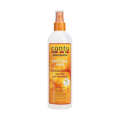 Cantu Shea Butter Comeback Curl Next Day Curl Revitalizer Spray for Natural Hair - 355 ml - African Beauty Online