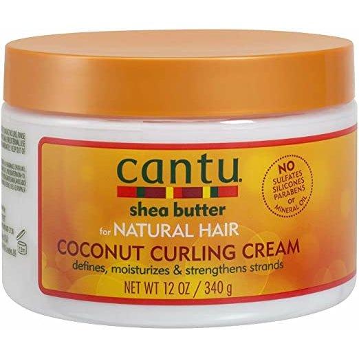 Cantu Shea Butter For Natural Hair Coconut Curling Cream, 12oz (340g) - African Beauty Online