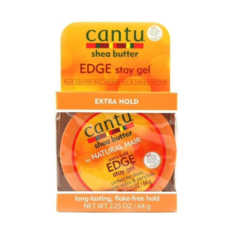 Cantu-Shea-Butter-For-Natural-Hair-Extra-Hold-Edge-Stay-Gel-2-25Oz-64G - African Beauty Online