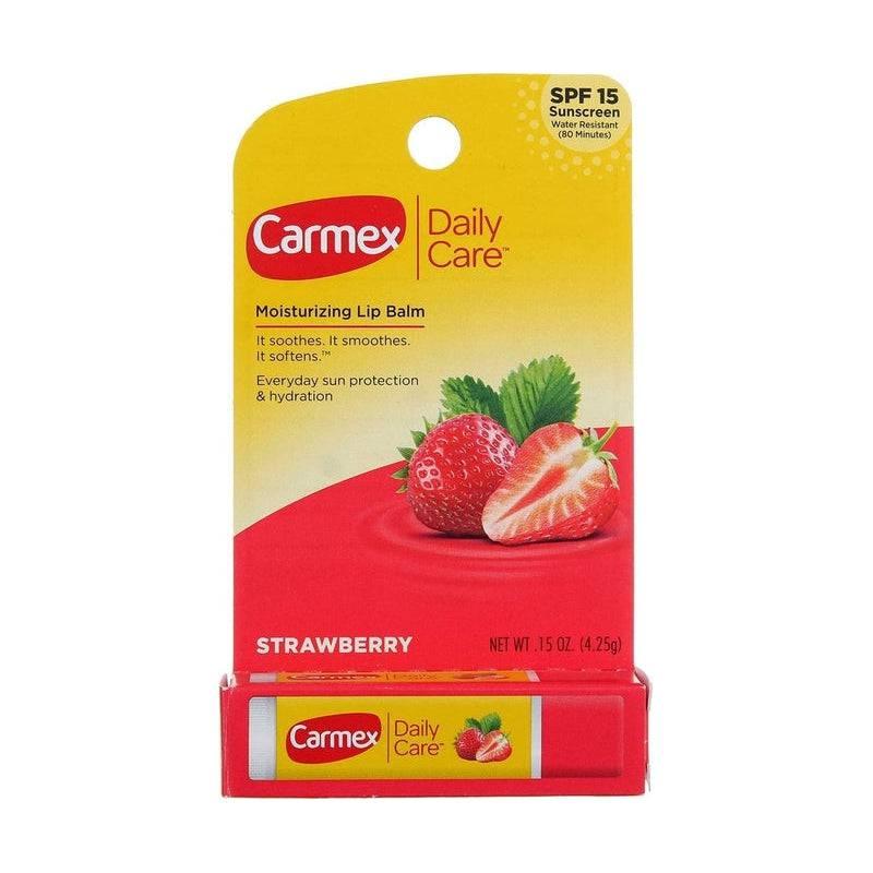 Carmex-Daily-Care-Lip-Balm-Strawberry-Spf-15-15-Oz-4-25-G - African Beauty Online