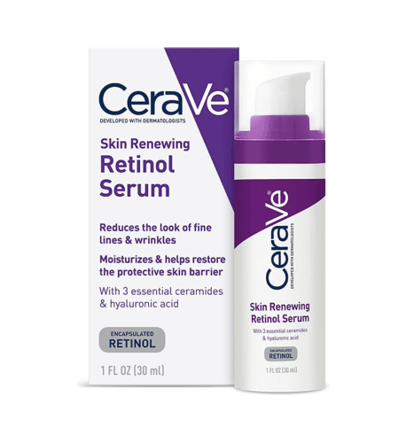 Cerave-Anti-Aging-Retinol-Serum-Cream-Serum-For-Smoothing-Fine-Lines-And-Skin-Brightening-Fragrance-Free-1Oz - African Beauty Online