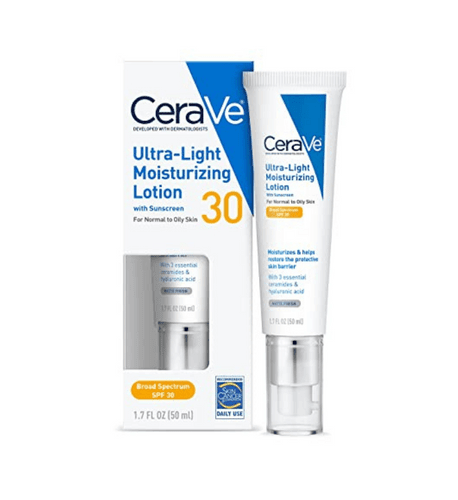 Cerave-Ultra-Light-Face-Lotion-Spf30-Moist-With-Sunscreen-1-7-Oz - African Beauty Online