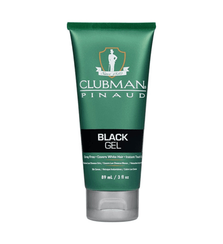 Clubman Temporary Gel, Black, 3 Fluid Ounce - African Beauty Online